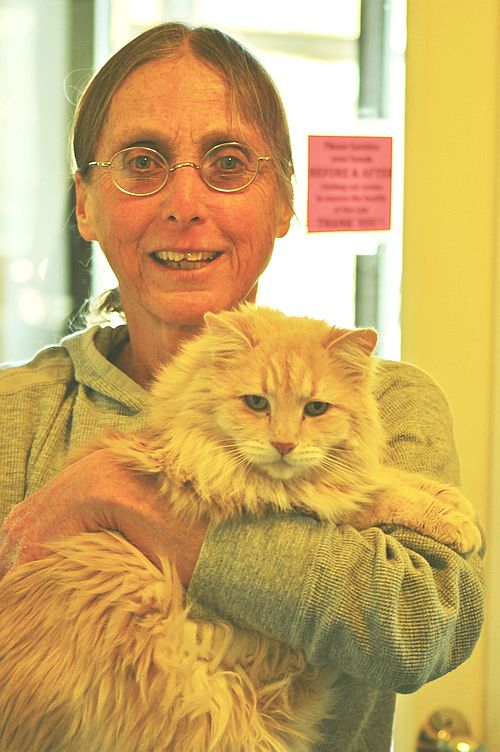 Joyce with Jazzy